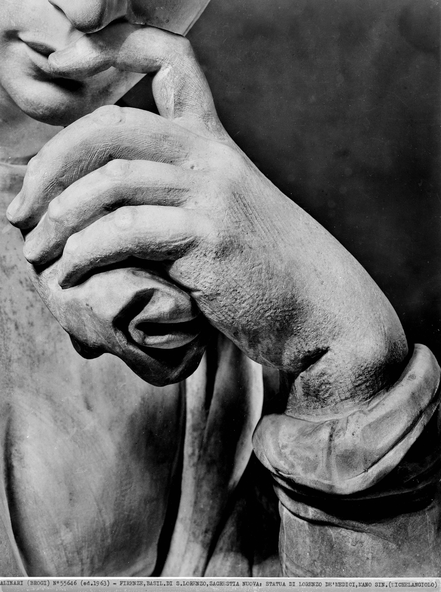 Detail des Denkmals für Lorenzo de