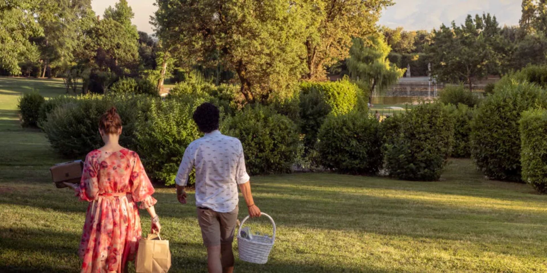 Picnic al tramonto al Parco di Villa Reale di Marlia
