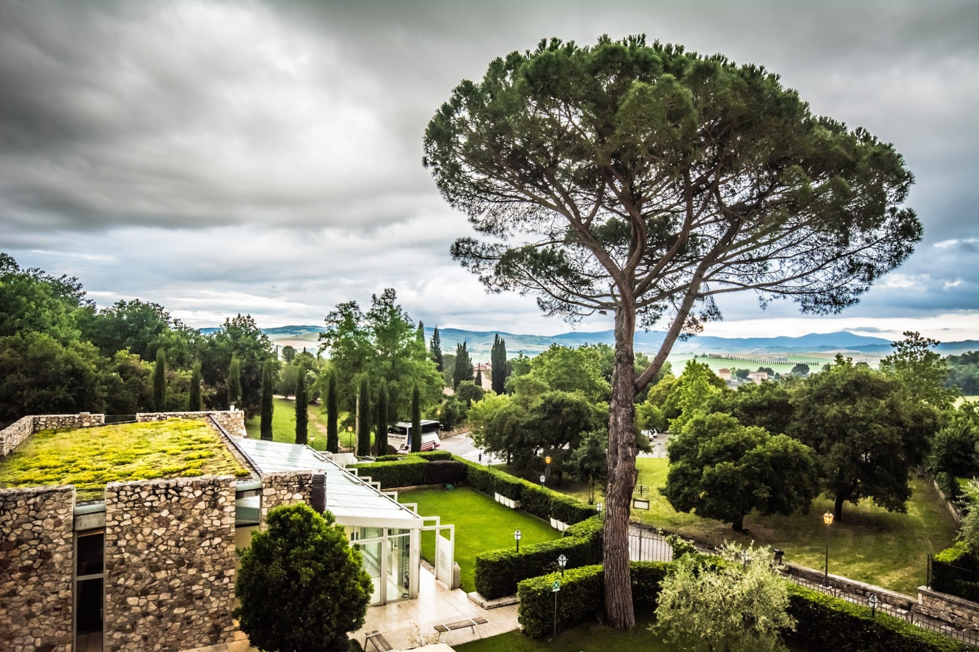 Parco Terme Wellness & Spa a Bagno Vignoni nel cuore della Val d’Orcia.